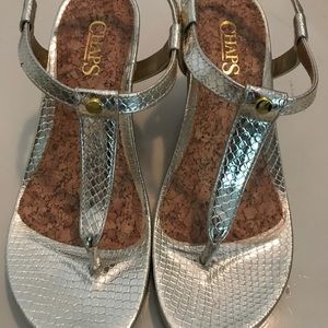 Wedge sandals from chaps size 6.5